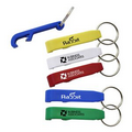 Plastic Bottle Opener Key ring